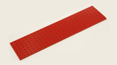 Turret Board - Blank - 3mm (RED)